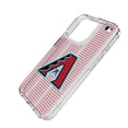 thumbnail image 2 of Arizona Diamondbacks Text Backdrop Clear iPhone Case, 2 of 7