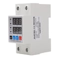 thumbnail image 2 of Dispositivo de protección contra sobretensión y subtensión con ajuste de doble pantalla y descargador de sobrecorriente de 40 A, 240 V-300 V, 2 of 14