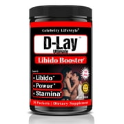 D-Lay Male Testosterone Booster Mens Health Supplements for Endurance, Stamina,150 caps by Aai Brand