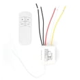 thumbnail image 1 of Interruptor de luces, receptor inalámbrico de 2 vías, control remoto, interruptor de lámpara, características de vanguardia, 1 of 12