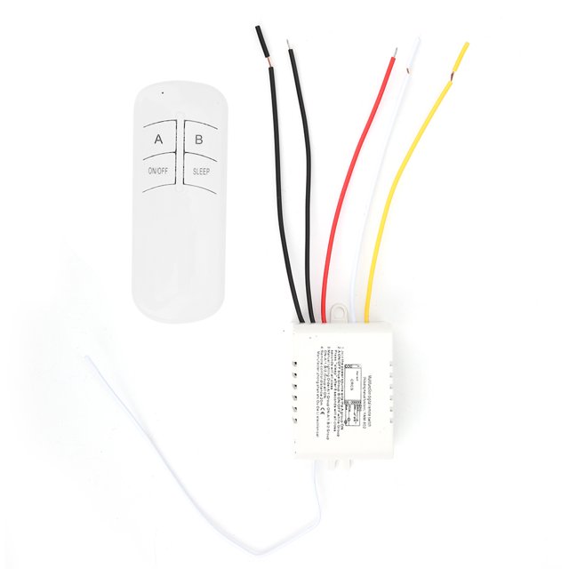 Interruptor de luces, receptor inalámbrico de 2 vías, control remoto, interruptor de lámpara, características de vanguardia