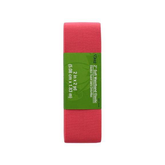 Dritz Elastic Soft Waistband 2" Coral