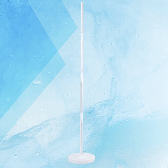 TEHAUX Balloon Column Stand Kit with Water Fillable Base Easy Assemble Plastic for Party Decoration White Size 3pcs