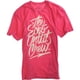 thumbnail image 1 of Ecko Unltd. Camiseta con gráfico de cuello redondo Street Script T para hombre, rosa, XX-Large, 1 of 1