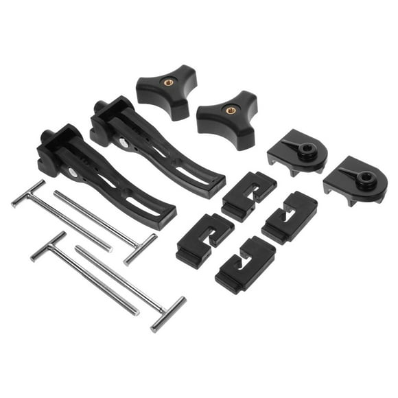 HLONK 1 Ensemble Kit d'Accessoires pour Housse de Lit Tonnelle, Clé et Pênes Sécurisés pour Remplacement et Installation