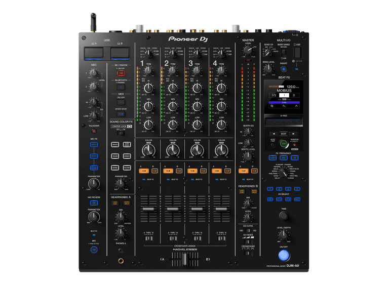 Open Box Pioneer DJ DJM-A9 4-Channel Club Standard DJ Mixer