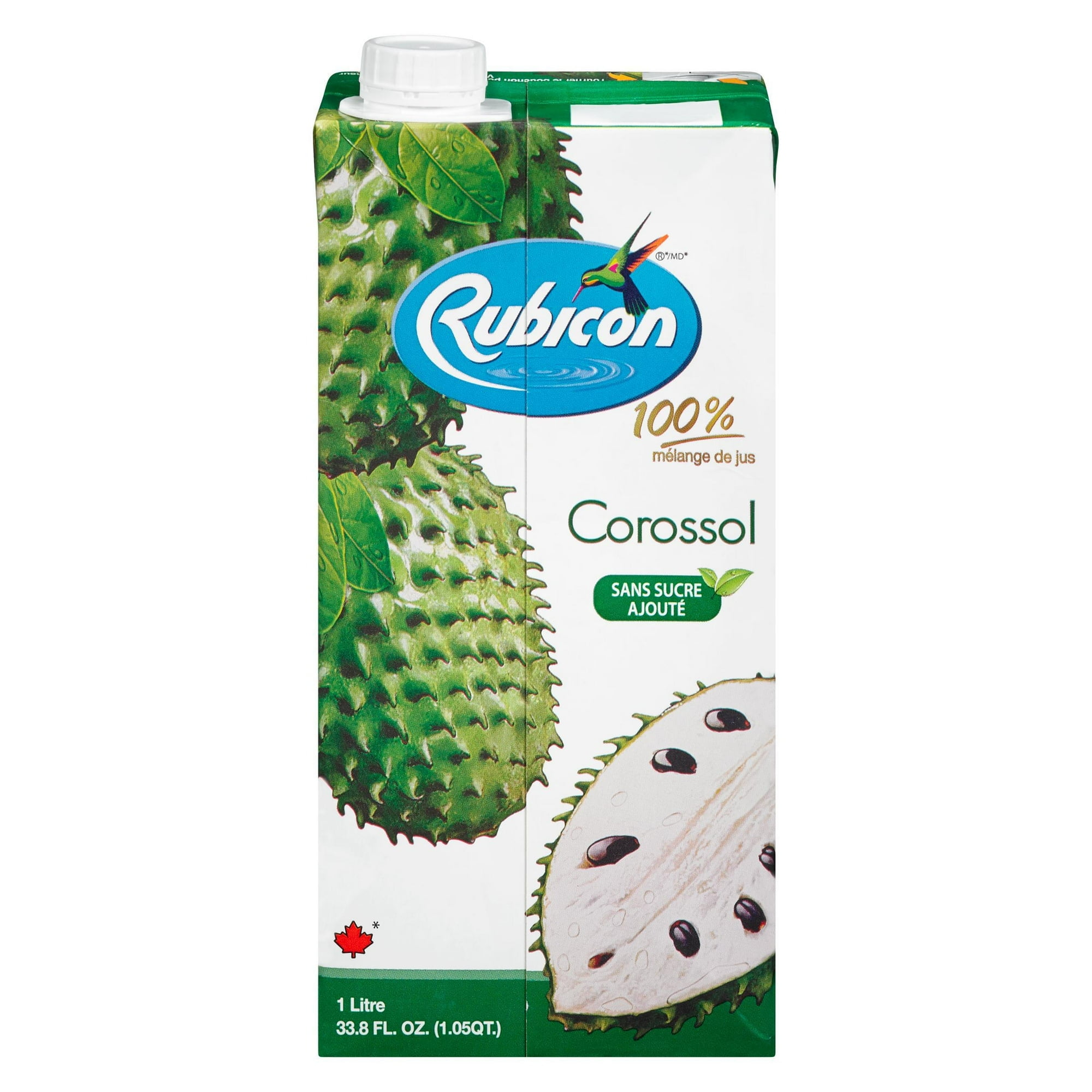 Rubicon Soursop 'No Sugar Added' 100% Juice Blend, 1L