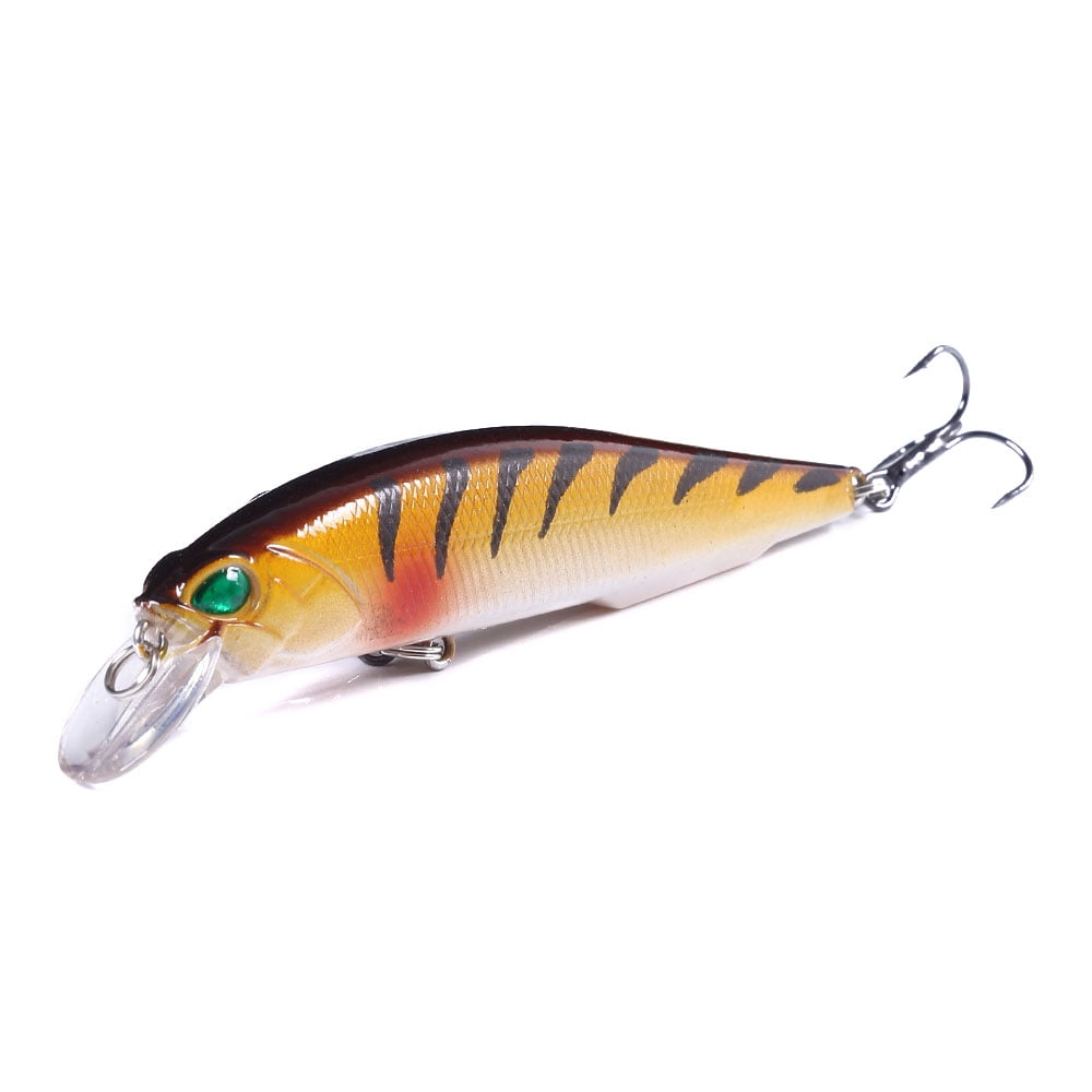 HENGJIA Fishing Lures Large Hard Bait Minnow VIB Lure with Treble Hook Life-Like Swimbait Fishing Bait Popper Crankbait Sinking Lure for Trout Bass Walleye Redfish