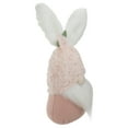 thumbnail image 3 of Northlight Easter and Spring Floral Gnome Head with Bunny Ears - 14" - Pink and White, 3 of 5