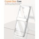 thumbnail image 2 of Funda de teléfono celular YQODSZ para Motorola Razr 2025 Clear, 2 of 7