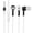 Black, variant on Fnyoxu 3.5mm In ear Stereo Luminous Headphone Headset Super Bass Music Earphone Earbuds,Black