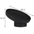 thumbnail image 4 of Esschert Design Steel Sloping Fire Bowl, 23.5" dia., 4 of 4
