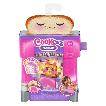 Cookeez Makery Toasty Treatz Toaster with Scented Plush, Styles Vary, Ages 5 
