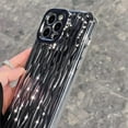 thumbnail image 3 of for iPhone Case,Luxury ElectroPlated Water Ripple Pattern Bumper Camera Lens Protection Soft Shockproof Phone Case (Gold,iPhone 15 Plus), 3 of 7