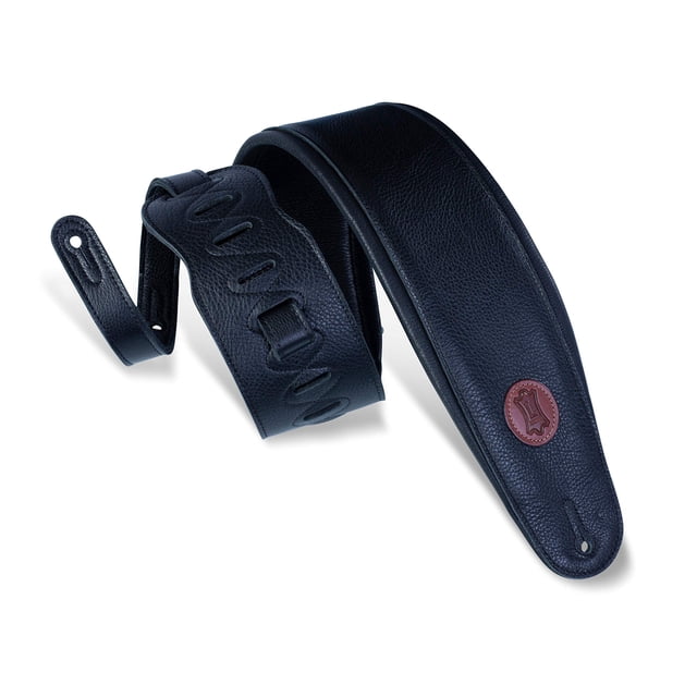 Correa para bajo Levy's Leathers MSS2-4-BLK Garment Leather