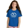 thumbnail image 3 of Fitness This Pizza Foodie Gym Workout Crewneck T Shirts Boy Girl Teen Brisco Brands M, 3 of 6