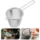 thumbnail image 5 of Colador de té de acero inoxidable con asa Infusor de té de malla fina Infusor de té suelto a prueba de calor para preparar té profundo en tazas y teteras, 5 of 7