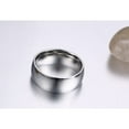 thumbnail image 3 of 8mm Basic Wedding Ring for Men Gold and Silver Tone Stainless Steel US Size Male, 3 of 4