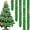 Green, variant on Dalrosia 4PCS Christmas Tinsel Garland with Red Bows Metallic Christmas Tree Garland Hanging Garland Christmas Decorations Vintage Tinsel Wreaths for Holiday Indoor Outdoor Party Supplie