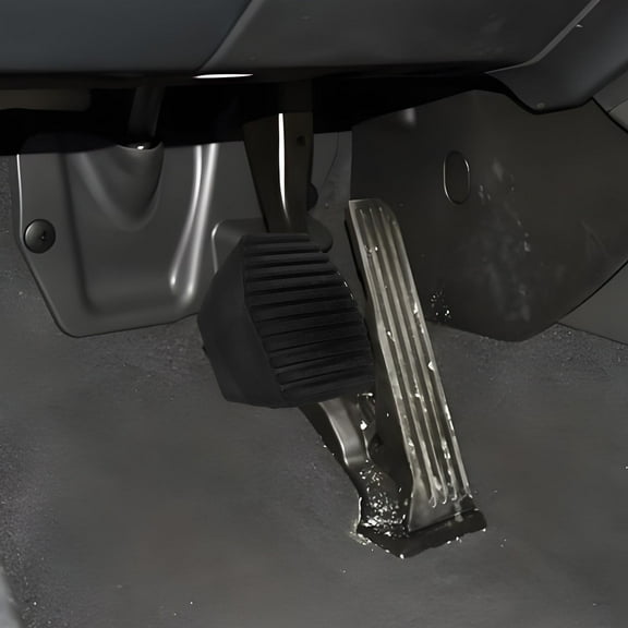 Niceauty 1Pair Rubber Brake Pedal Cover for Car Durable Clutch Pedal Replacement Pads