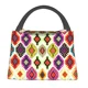 thumbnail image 4 of Bolsas de almuerzo con aislamiento huichol mexicano para mujeres, lonchera térmica impermeable, lonchera para trabajo, picnic, 4 of 5