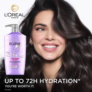 L'Oreal Paris Elvive Hyaluron Plump Hydrating Shampoo, Paraben-Free, 40 fl. oz.