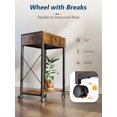 thumbnail image 2 of Mobile Host Stand Has Four 360 Degree Swivel Swivel Wheels with Socket Main Stand, 2 of 3