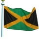 thumbnail image 2 of Bandera de Poliéster Jamaicano Gran Bandera de la bandera del país de Jamaica 90 x 150 cm, 2 of 6