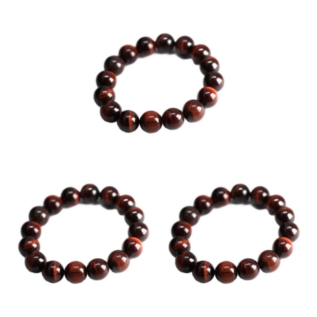 Qarigey de ojo de tigre - Cuentas de piedra natural para una meditación cómoda Cuentas de oración Regalo única Ropa cómoda Ojo de tigre Type1 NO1