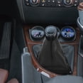 thumbnail image 4 of FONDOTIN 1Pack Black Cowhide Shifter Knob Cover for Car Gear Protection, 4 of 6