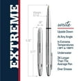thumbnail image 2 of Fisher Space Pen Bullet Pen - 400 Series - Brushed Chrome w/ Clip - Gift Boxed, 2 of 10