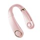 thumbnail image 3 of Ventilador de enfriamiento sin hojas, recargable, ventilador colgante para el cuello, enfriador de aire personal portátil ajustable, rosa Kearding HA005277-02B, 3 of 6