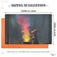 thumbnail image 2 of Little Witch Makes Magic Potion Floor Door Mat Outdoor Indoor for Home Entrance Welcome Mats 32"x20", 2 of 8