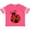 Football Pink and White, variant on Inktastic Ladybug, Red Ladybug, Cute Ladybug, Ladybird Girls Toddler T-Shirt