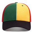 thumbnail image 7 of Jiibva Baseball Cap Fashion Red, Green, And Yellow Colored Hip Hop Versatile Outdoor Sunshade Cap Baseball Hat For Men And Women, 7 of 7