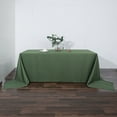 thumbnail image 2 of BalsaCircle Christmas Holidays 10 Pieces 90" x 156" Moss Green Rectangle Polyester Tablecloths Linen, 2 of 7