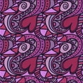 thumbnail image 1 of Ahgly Company Machine Washable Indoor Square Transitional Plum Velvet Purple Area Rugs, 8' Square, 1 of 7