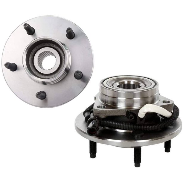 Pair 2 Front Wheel Hub and Bearing Assemblies for 19972000 Ford F150 4WD (M12/ 5 Stud