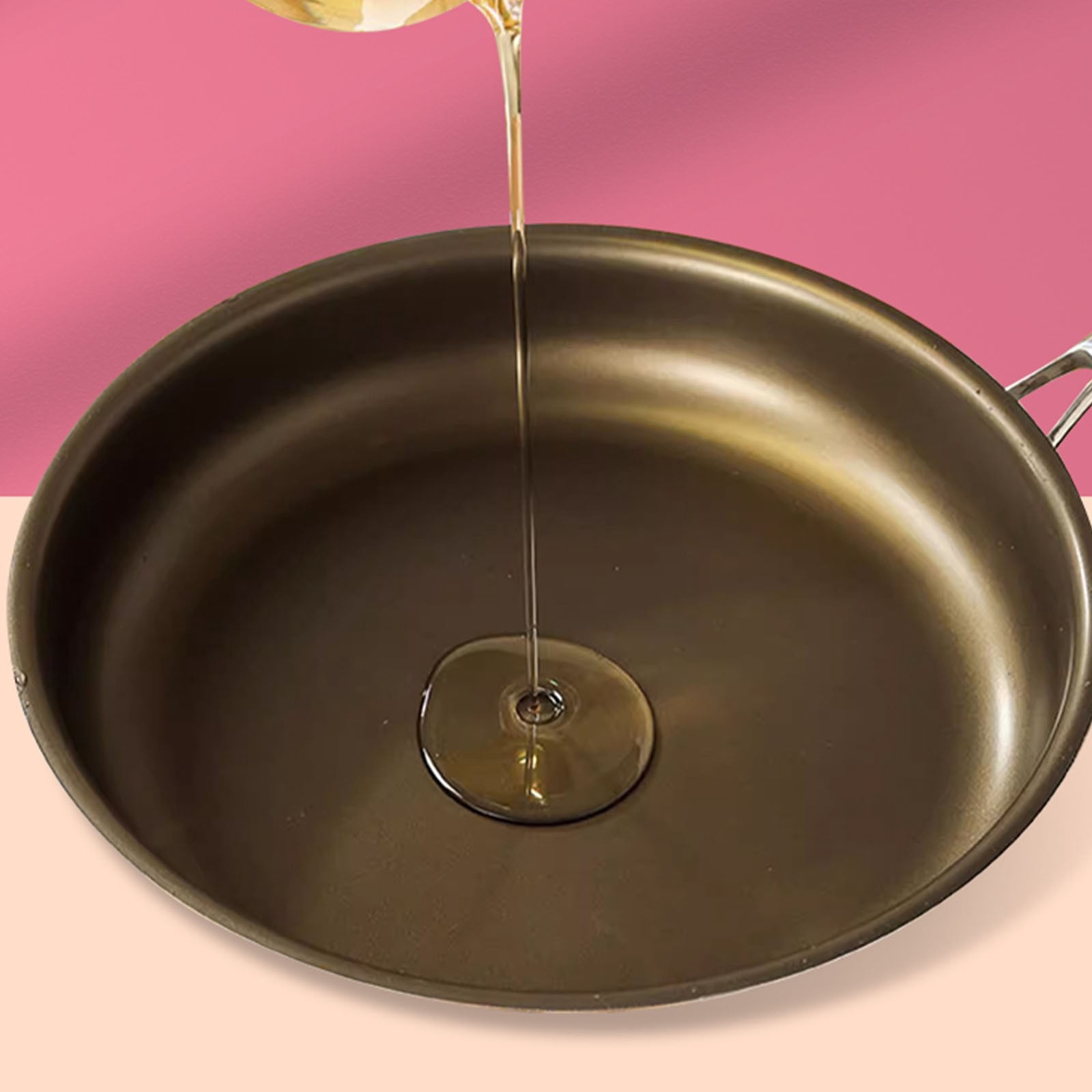 Non-Stick Frying Pan Metal Non stick flat bottomed