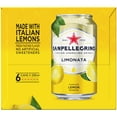 thumbnail image 4 of Sanpellegrino Lemon Italian Sparkling Drinks, 66.9 fl oz, 6 Pack Cans, 4 of 7