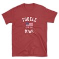 thumbnail image 1 of Tooele Utah Patriot Men's Cotton T-Shirt, 1 of 1