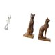 thumbnail image 5 of Figuras modernas de una bailarina y un gato. Adorno creativo para escritorio. Escultura artística para dormitorio, oficina, chimenea, entrada. Sujetal, 5 of 8
