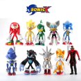 thumbnail image 3 of 10 piezas/set Super Sonic Mouse PVC figura de acción de juguete Sonic Hedgehog muñeca juguete creativo regalo de vacaciones para niños, 3 of 4
