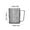 Gray, variant on COFEST Cups,Gifts Glass Cups Clear Beverage Bar,Handle: Wine Home Water Tumblers Vintage Cocktail,Beer Coffee Convenient Milk Cappuccino Convenient(400Ml) Gray