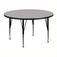 thumbnail image 2 of Bowery Hill Round 30.25"Hx48"W Activity Table in Gray, 2 of 2