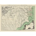 thumbnail image 3 of Bayly 14x12 Black Modern Framed Museum Art Print Titled - North Carolina - Bayly 1770, 3 of 5