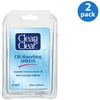 Clean & Clear Oil-Absorbing Sheets Cleansers 50 ct (Pack of 2)