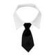 thumbnail image 1 of Gato perro collar pajarita algodón mascota corbata formal para boda (negro L), 1 of 2