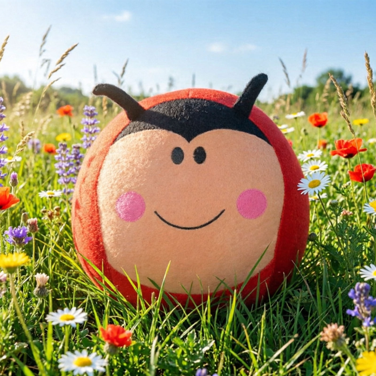 Lypsnake 1PCS Hand Made Footbag, Animal Themed Soft Plush Stuffed Sandbag, Lightweight Funny Ball for Outdoor Juggling Leisure Stress Relief Pet Interactive Play