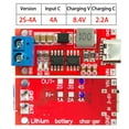 thumbnail image 3 of Step Up Boost Converter Module DC 3-6V Módulo de cargador de iones de litio Fuente de alimentación (2S 4A), 3 of 8